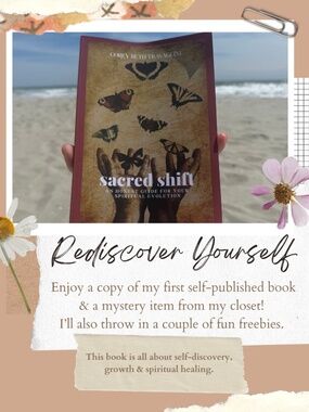 Sacred Shift Paperback Book - Spiritual Growth & Self-Discovery + Mystery Item